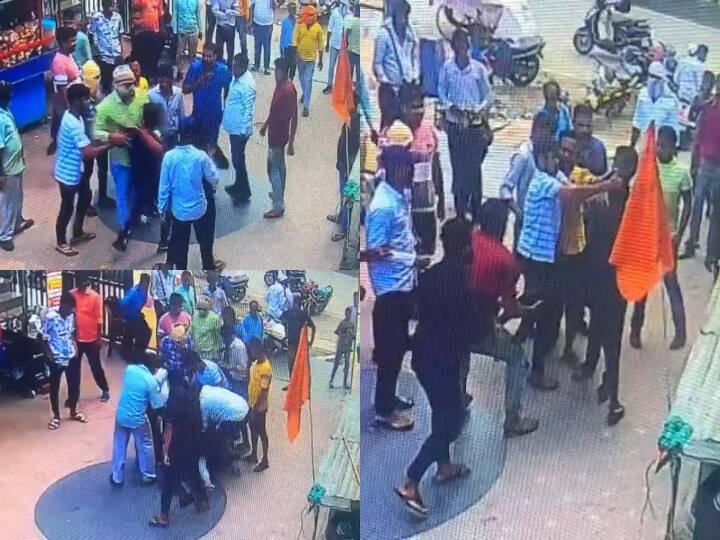 Chhattisgarh Bilaspur dosa shopkeeper refused to give chutney miscreants beat him up ANN Bilaspur News: दुकानदार ने चटनी देने से मना किया तो बदमाशों ने कर दी जमकर पिटाई, वीडियो हो रहा वायरल