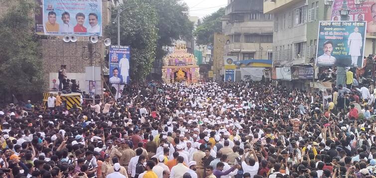 Ganpati procession in Pune ends after 29 hours Pune Ganesh Festival : अखेर 29 तासांनंतर पुण्यातील गणपती विसर्जन  मिरवणूक संपली; मानाच्या गणपतींनी उशीर केल्याने मिरवणूक खोळंबली