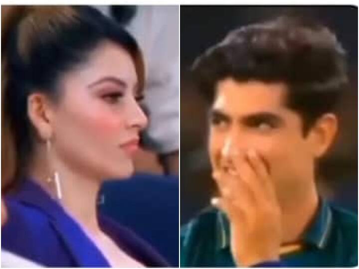 India vs Pakistan Naseem Shah reacts to viral video with Urvashi Rautela in Ind vs Pak Asia Cup match 'Smile To Apke Sawal Pe Aa Rahi Hai': Naseem Shah Reacts To Viral Video With Urvashi Rautela