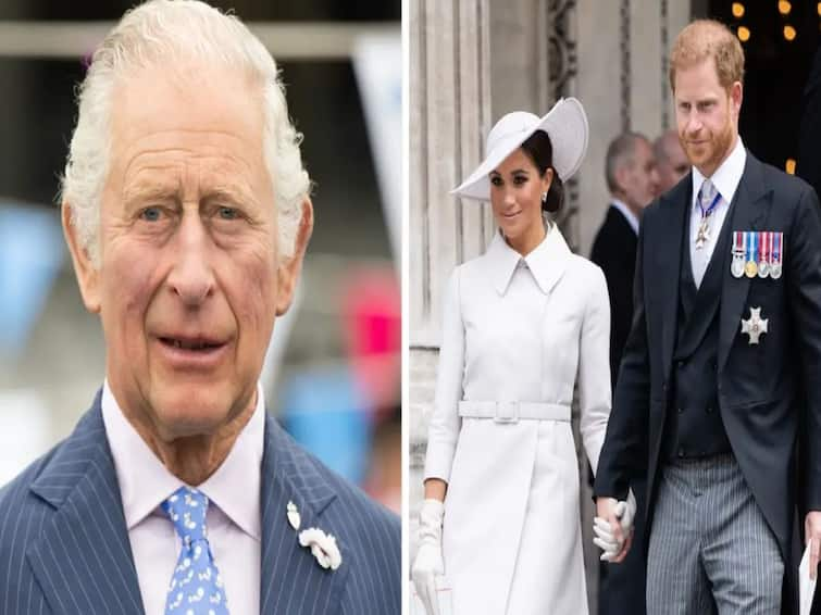 Royal family CONTROVERSY King Charles told Harry Meghan wont be welcome to see dying Queen at Balmoral castle ராஜ குடும்பத்தில் சர்ச்சை.. ராணி எலிசபெத்தை பார்க்க மேகன் அனுமதிக்கப்படவில்லையா? வெளியான தகவல்