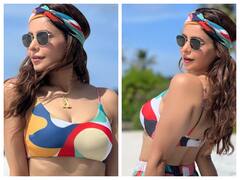 Aamna Sharif Pics: मालद्वीप के बीच पर इठलाती-बलखाती नजर आईं आमना शरीफ, दिलकश अदाएं जीत लेंगी आपका भी दिल !