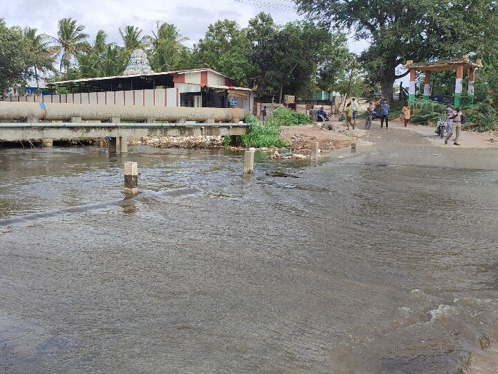 ABP Impact : நொய்யல் வெள்ளத்தில் அடித்துச் செல்லப்பட்ட தரைப்பாலம் சீரமைப்பு -  வாகன ஓட்டிகள் நிம்மதி