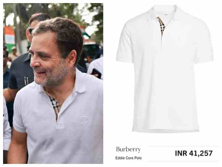 Rahul Gandhi Burberry Brand T-Shirt Price In Hindi | राहुल गांधी की टी-शर्ट  पर क्यों मचा हंगामा, जानें Burberry Brand का A To Z