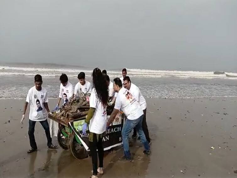 mumbai news clean up campaign on mumbai beaches after ganesh immersion Clean Beach : गणेश विसर्जनानंतर समुद्र किनाऱ्यांच्या स्वच्छतेसाठी स्वयंसेवी संस्था सरसावल्या; सेलिब्रेटीही सहभागी