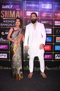 SIIMA Awards :  SIIMA விருதுகள் நிகழ்ச்சியில் குவிந்த நட்சத்திர பட்டாளம்!