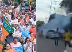 ਭਾਜਪਾ ਦੇ ਵਿਰੋਧ ਪ੍ਰਦਰਸ਼ਨ ਦੌਰਾਨ ਬੰਬ ਧਮਾਕੇ, 2 ਜ਼ਖ਼ਮੀ