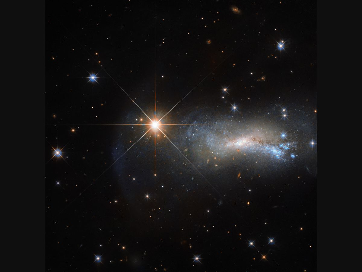Glittering Gathering Of Stars, Overlapping Spiral Galaxies — Latest Hubble Space Telescope Images