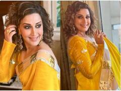 Sonali Bendre Pics: ਪੀਲੀ ਸਾੜ੍ਹੀ 'ਚ ਸੂਰਜ ਦੀਆਂ ਕਿਰਨਾਂ ਵਾਂਗ ਚਮਕਦੀ ਨਜ਼ਰ ਆਈ ਸੋਨਾਲੀ ਬੇਂਦਰੇ, ਵੇਖੋ ਤਸਵੀਰਾਂ