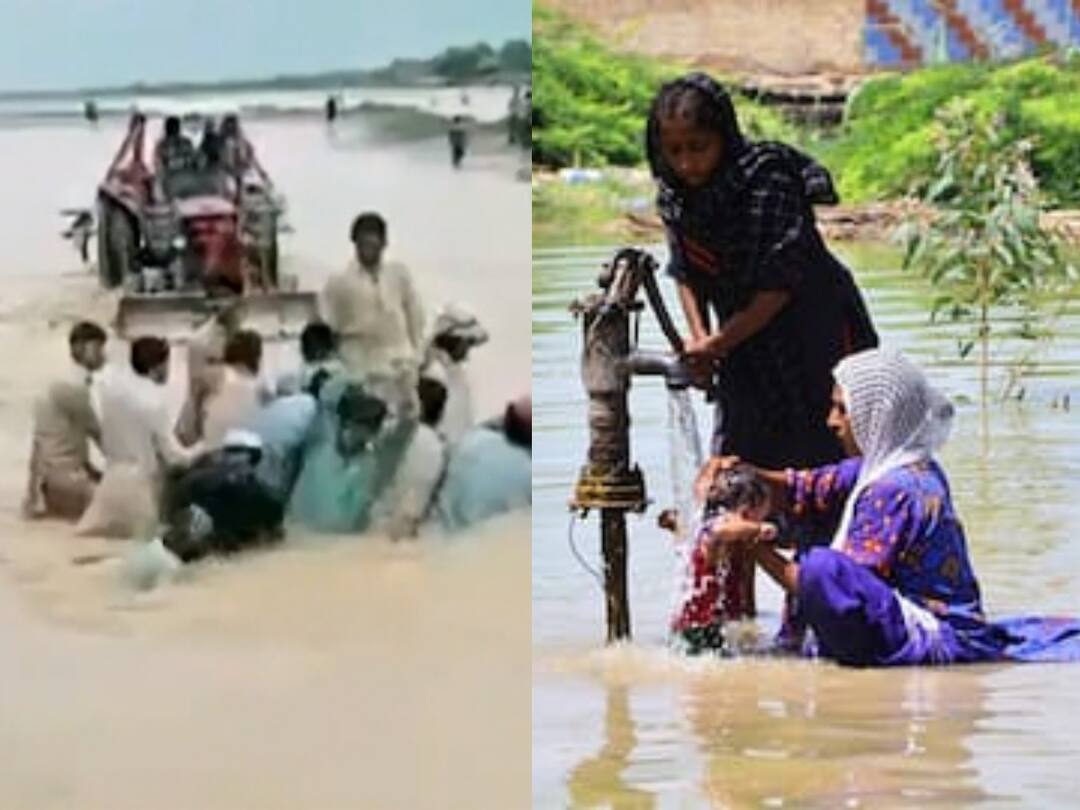 Pakistan floods: பாகிஸ்தானில் வெள்ளத்தால் படாதபாடு படும் மக்கள்.. பசியால் உயிரிழந்த 6 வயது சிறுமி..!