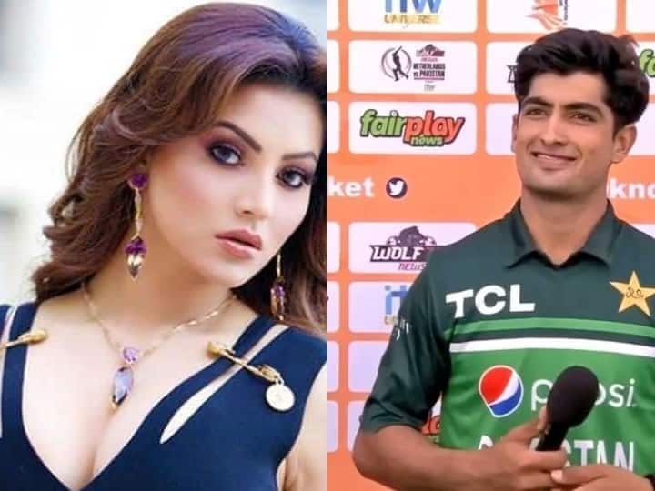 Asia Cup 2022: Bollywood actress Urvashi Rautela reacts after Pakistan pacer Naseem Shah's comment Asia Cup 2022: નસીમ શાહે ઉર્વશીને ઓળખવાની ના પાડી, હવે ઉર્વશીએ આ જવાબ આપીને કરી સ્પષ્ટતા