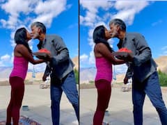 लेडी लव अंकिता कोंवर संग लिप लॉक करते दिखे मिलिंद सोमन, सामने आया ये रोमांटिक वीडियो