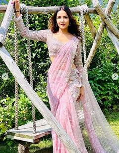 Jasmine Bhasin: ਜੈਸਮੀਨ ਭਸੀਨ ਨੇ ਸਾੜੀ ਪਹਿਨ ਲਿਆ ਖੂਬਸੂਰਤ ਵਾਦੀਆਂ ਦਾ ਆਨੰਦ, ਫੋਟੋਆਂ 'ਚ ਦਿਖਾਈ ਦਿੱਤਾ ਦੇਸੀ ਸਟਾਈਲ