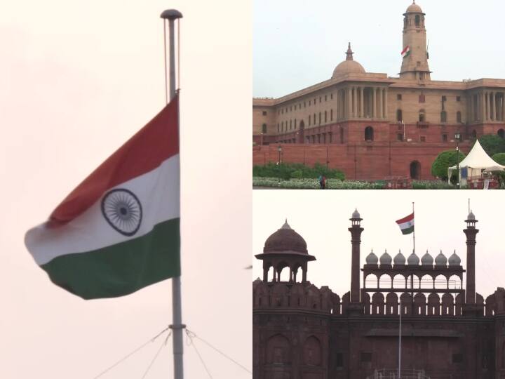 India observes a one-day state of mourning as a mark of respect to Britain's Queen Elizabeth II, who passed away on September 8. The national flags at all government buildings fly at half-mast.