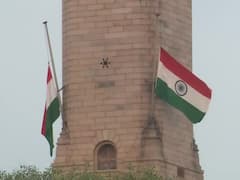 India Observes State Mourning In Memory Of Queen Elizabeth II, National Flags At Govt Buildings Fly At Half-Mast — In Photos