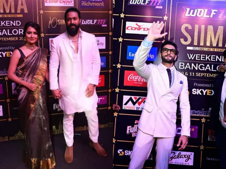 SIIMA Awards 2022 was a star-studded event. From Allu Arjun, Silambarasan TR, Pooja Hegde, Vijay Deverakonda, Kamal Haasan, Yash, many celebs from the Southern film industry graced the event.