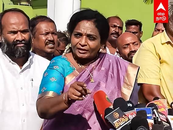 Tamilisai Soundararajan Press Meet : “அவமரியாதை செய்யப்படுவதைப் பார்த்து மகிழும் கூட்டம்” திமுகவை விமர்சித்த தமிழிசை..