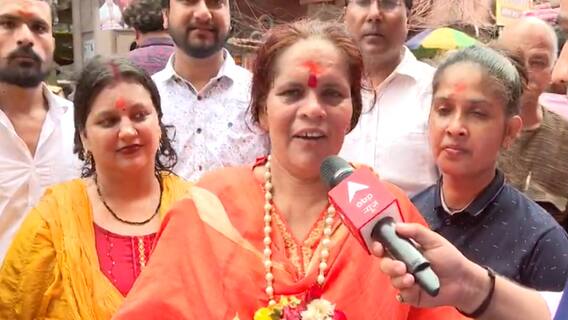 Gyanvapi Case : Sadhvi Prachi has high hopes from verdict, urges both communities to respect it | Abp news