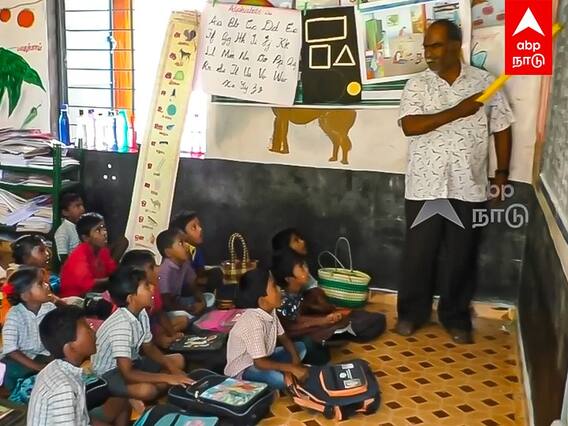 Dharmapuri Government School : உடைந்த பள்ளிகட்டிடம்.. 5 வகுப்புகளுக்கு அங்கன்வாடி, மரத்தடியில் பாடம் நடத்தும் ஆசிரியர்கள்..