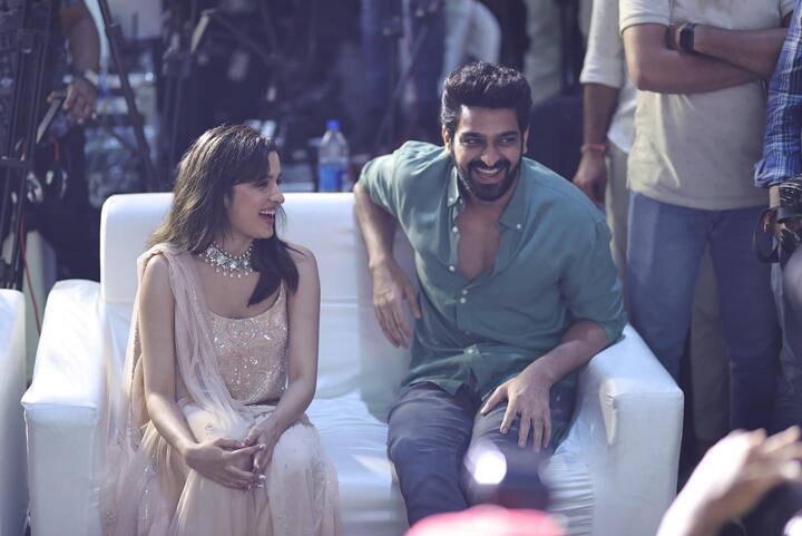 కృష్ణ వ్రింద విహారి ట్రైలర్ లాంచ్ వేడుక. Image Credit: Shirley Setia/ Instagram