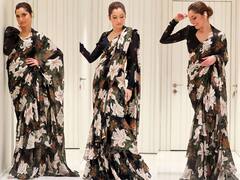 Ankita Lokhande Pics: फ्लोरल प्रिंट साड़ी में अंकिता लोखंडे के हुस्न की तारीफ कर रहे हैं फैंस, तस्वीरें आपको भी खूब पसंद आएंगी