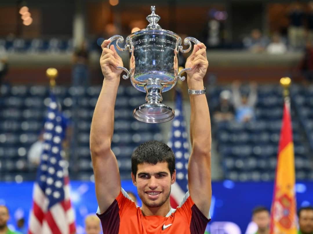 US Open 2022 Men Singles Final Carlos Alcaraz Wins Maiden Grand Slam Title who is Youngest World No 1 US Open 2022: Carlos Alcaraz Beats Casper Ruud To Win His Maiden Grand Slam Title, Becomes World Number One
