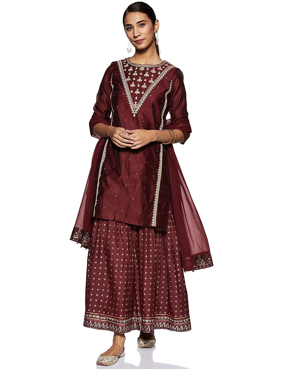 Buy BIBA womens Cotton Suit Set (SKD7280_32) at Amazon.in