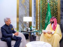 EAM Jaishankar Meets Saudi Arabian Crown Prince, Hands Over PM Modi's Written Message