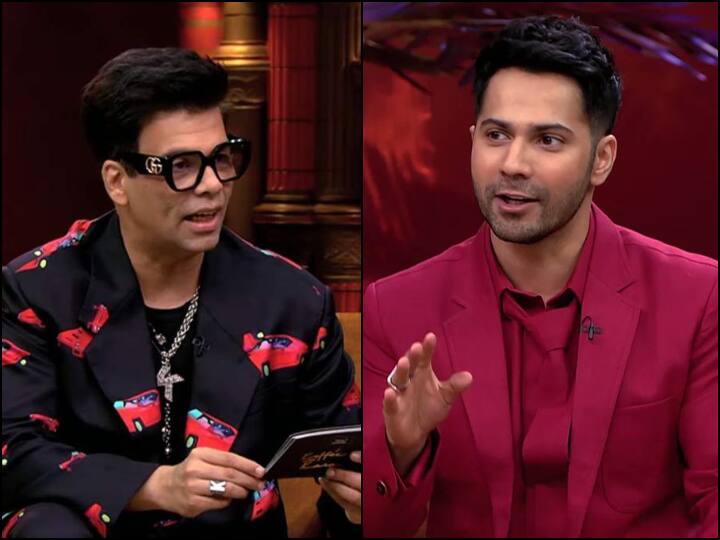 koffee with karan 7 onscreen father son varun dhawan and anil kapoor talked about infidelity cheating एक्स्ट्रा मैरिटल अफेयर पर करण जौहर ने पूछा सवाल, वरुण धवन के जवाब से हो गई बोलती बंद