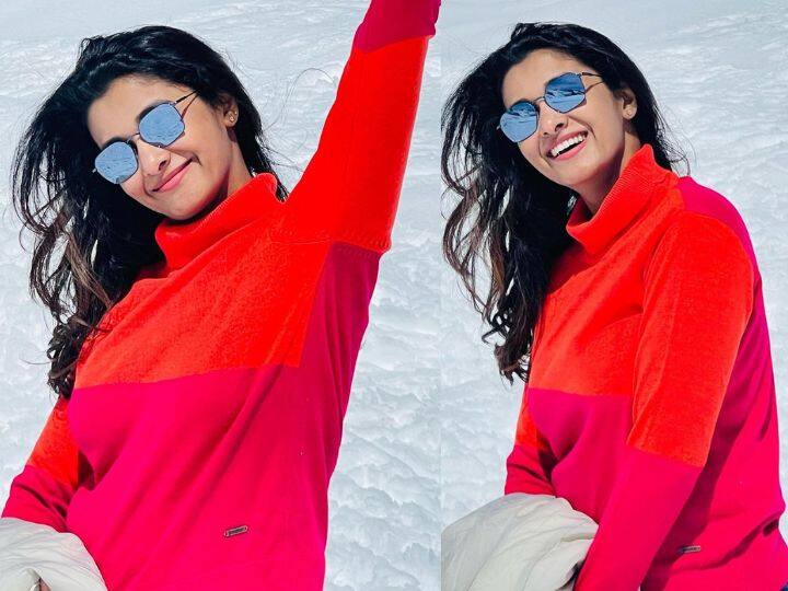 Priya Bhavani Shankar Photos : ஆப்பிள் பெண்ணே நீ யாரோ...நடிகை பிரியா பவானி சங்கரின் வெகேஷன் க்ளிக்ஸ் !