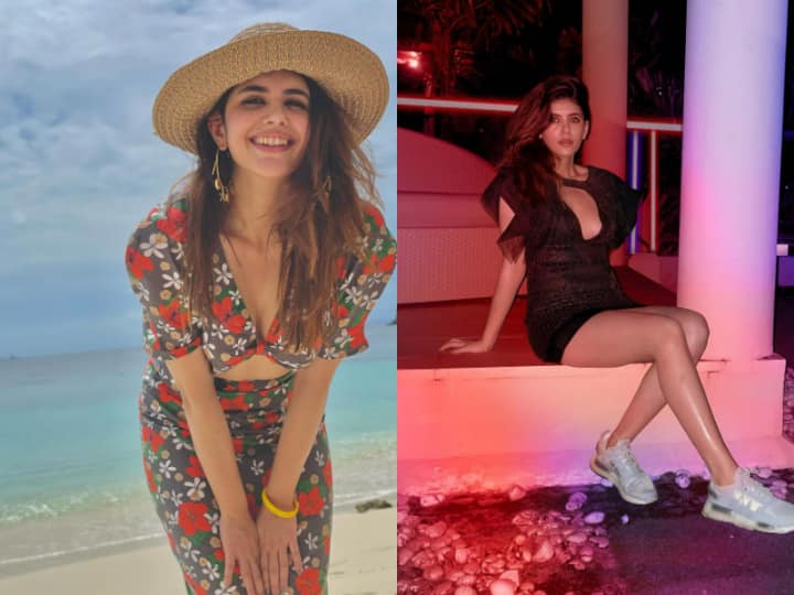 Sanjana Sanghi is currently on vacation in Thailand. The 'Om: The Battle Wiithin' actress shared pics of herself from her Thailand vacation. Check out pics