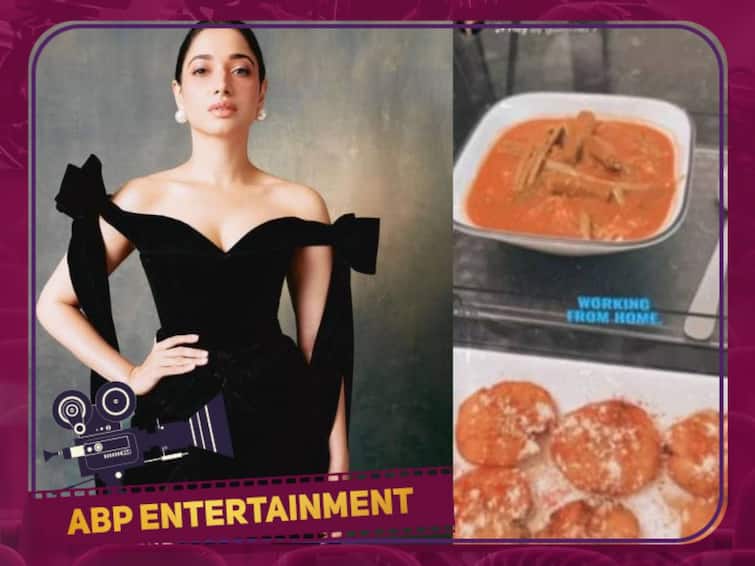 Tamannaah Bhatia shares her favourite food on instagram story, work from home Tamannaah Bhatia: ‛முருங்கைக் காய் சாம்பார்...’ தமன்னாவின் புதிய வீட்டுப்பணி!
