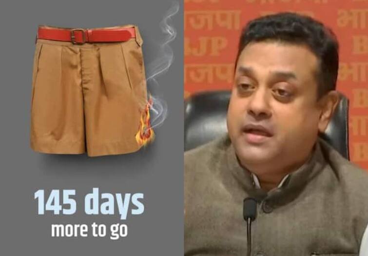 sambit patra slams rahul gandhi on congress tweet RSS ਦੀ ਨਿੱਕਰ ਨੂੰ ਅੱਗ ਲਾਉਣ ਵਾਲੀ ਤਸਵੀਰ 'ਤੇ ਭੜਕੇ ਸੰਬਿਤ ਪਾਤਰਾ, ਸਿੱਖ ਨਸਲਕੁਸ਼ੀ ਦਾ ਚੁੱਕਿਆ ਮੁੱਦਾ