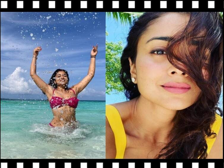 Shriya Saran shares her maldives vacation video on her Instagram Watch Video :  மாலத்தீவில் பிறந்தநாள் கொண்டாடிய எவர்கீரின் குயின் ஸ்ரேயா சரண்! வீடியோ வைரல்..