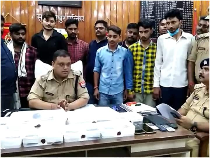 sultanpur police arrested six accused for conspiring murder of gram pradhan ann Sultanpur: सुल्तानपुर में ग्राम प्रधान की हत्या करने जा रहे छह बदमाश दबोचे गए, हथियार बरामद