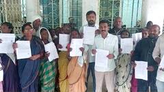 Adilabad : ఆదిలాబాద్ కలెక్టరేట్ లో బాధితుల ఆందోళన | DNN | ABP Desam