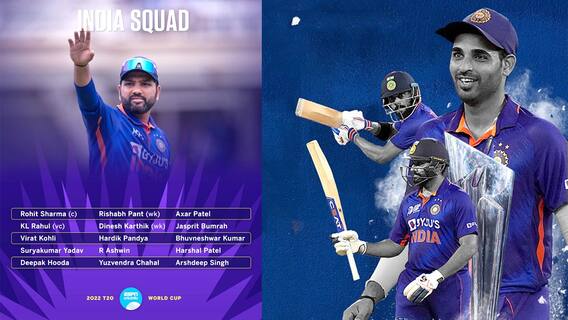 ICC Mens T20 World Cup 2022 : Team India స్క్వాడ్ ను అనౌన్స్ చేసిన BCCI | ABP Desam