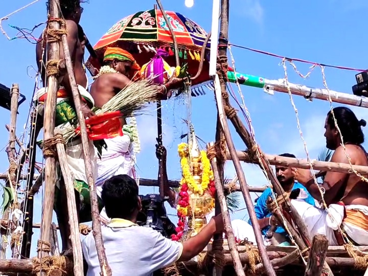 Thirukolakka Draupadi : பிரசித்தி பெற்ற திருக்கோலக்கா திரௌபதி அம்மன் கோயில் கும்பாபிஷேகம்.. மகிழ்ந்த மக்கள்..