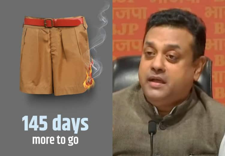 Sambit Patra Slams Rahul Gandhi and Bharat Jodo Yatra on Congress Controversial Tweet regarding BJP RSS RSS की जलती हुई ड्रेस शेयर करने पर बवाल, कांग्रेस पर भड़की BJP, कहा- ये ‘भारत जोड़ो’ नहीं आग लगाओ यात्रा