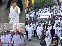 Bharat Jodo Yatra का केरल में आज दूसरा दिन, पदयात्रा में भारी संख्या में लोग हुए शामिल, देखें तस्वीरें