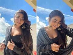 Bhojpuri News: काले लिबास में मदमस्त नजर आईं खेसारी की हीरोइन, सनकिस्ड फोटो में खिल उठा एक्ट्रेस का निखार