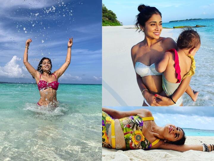 Shriya Saran vacation photos : நடிகை ஸ்ரேயா சரணனின் வெகேஷன் க்ளிக்ஸ்!