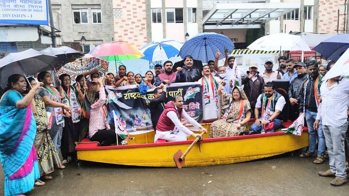 भाजपाला टेंडवरची मलाई खाण्यात रस आहे, असे अनेक आरोप राष्ट्रवादीने भाजपवर केलं.