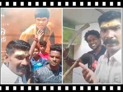 VTK bus is at Chinnamannur Theni district VTK: ‛வெந்து தணிந்தது காடு...வணக்கம்டா மாப்ள லைவ் போடு’ தேனியில் சுவாரஸ்யம்!