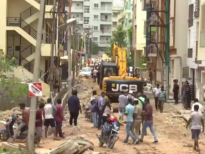Watch: BBMP Conducts Demolition Drive At Illegal Sites In Bengaluru After Recent Rain Havoc Watch: BBMP Conducts Demolition Drive At Illegal Sites In Bengaluru After Recent Rain Havoc