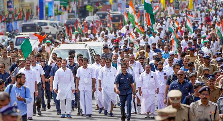 Rahul Gandhi: কেরলে ৭টি জেলাকে ছুঁয়ে মোট সাড়ে চারশো কিলোমিটার পথ অতিক্রম করবে এই পদযাত্রা। তারপরে ঢুকবে কর্নাটকে।