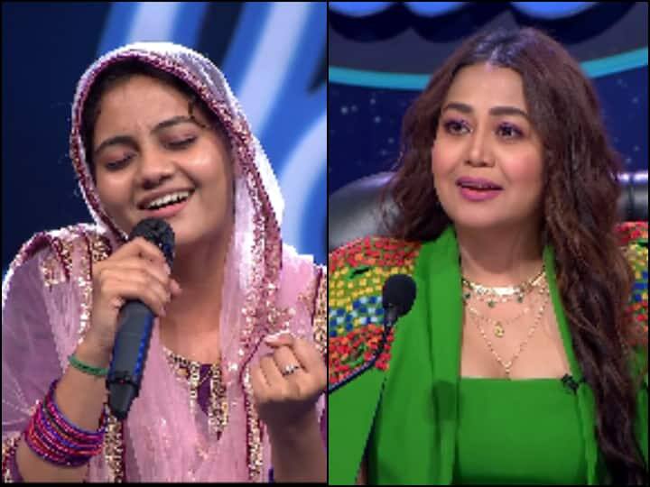 ਪੰਜਾਬੀ ਮੁਟਿਆਰ ਨੇ `ਇੰਡੀਅਨ ਆਈਡਲ 13` ਦੇ ਮੰਚ ਤੇ ਆਪਣੀ ਗਾਇਕੀ ਨਾਲ ਬੰਨ੍ਹਿਆ ਸਮਾਂ, ਨੇਹਾ ਕੱਕੜ ਨੇ ਕੀਤੀ ਤਾਰੀਫ਼ indian-idol-13-promo-rupam-simple-attire-performance-surprises-judges-neha-kakkar-become-her-big-fan ਪੰਜਾਬੀ ਮੁਟਿਆਰ ਨੇ `ਇੰਡੀਅਨ ਆਈਡਲ 13` ਦੇ ਮੰਚ ਤੇ ਆਪਣੀ ਗਾਇਕੀ ਨਾਲ ਬੰਨ੍ਹਿਆ ਸਮਾਂ, ਨੇਹਾ ਕੱਕੜ ਨੇ ਕੀਤੀ ਤਾਰੀਫ਼