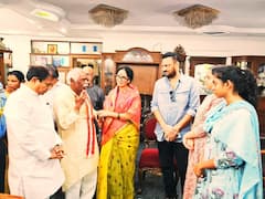 Haryana Governor Dattatreya : రెబల్ స్టార్ కృష్ణంరాజు నివాసానికి వచ్చిన హర్యానా గవర్నర్ | ABP Desam