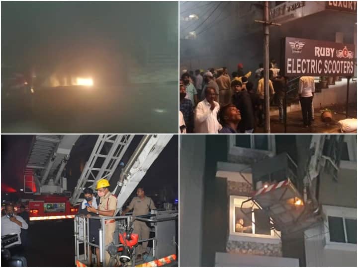 हैदराबाद के सिकंदराबाद में सोमवार रात एक बिल्डिंग में भीषण आग लग गई. इस हादसे में 8 लोगों की मौत हो गई जबकि, करीब आधा दर्जन लोग गंभीर रूप से घायल हो गए.