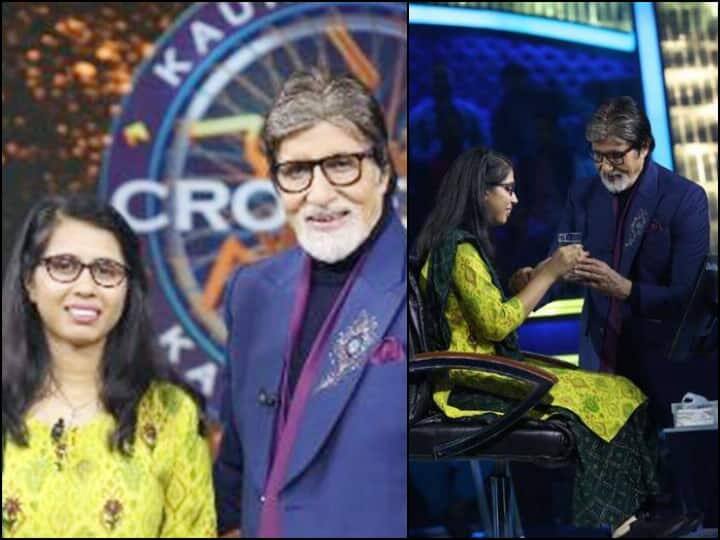 kbc-14-visually-challenged-contestant-says-her-favourite-film-is-amitabh-bachchans-black `ਕੌਣ ਬਣੇਗਾ ਕਰੋੜਪਤੀ` ਦੇ ਮੰਚ ਤੇ ਪਹਿਲੀ ਵਾਰ ਆਈ ਨੇਤਰਹੀਣ ਪ੍ਰਤੀਭਾਗੀ, ਅਮਿਤਾਭ ਬੱਚਨ ਦੀ ਇਹ ਫ਼ਿਲਮ ਹੈ ਮਨਪਸੰਦ