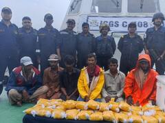गुजरात ATS ने पाकिस्तानी नाव से बरामद की 40 किलो ड्रग्स, DGP ने कहा- पंजाब की जेल में बंद कैदी से जुड़े हैं तार